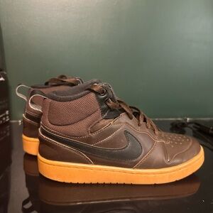 Nike Men's Brown High-Top Sneakers